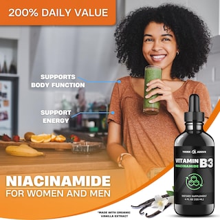 Foto 2 | Foto 2 | Suplemento Think Above Vitamina B3 Niacinamida 60 Ml - Venta Internacional.
