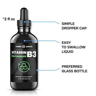 Foto 4 | Foto 4 | Suplemento Think Above Vitamina B3 Niacinamida 60 Ml - Venta Internacional.