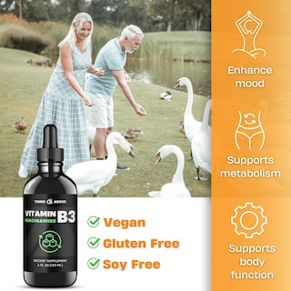 Foto 5 | Foto 5 | Suplemento Think Above Vitamina B3 Niacinamida 60 Ml - Venta Internacional.