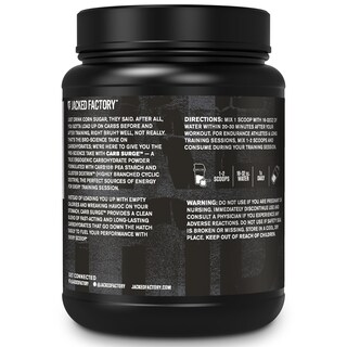 Foto 7 | Foto 7 | Carb Powder Jacked Factory Carb Surge 30 Porciones Sin Sabor - Venta Internacional.