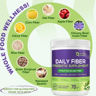 Foto 3 | Foto 3 | Suplemento De Fibra Nature Target Daily Fiber 5g 70 Porciones - Venta Internacional.