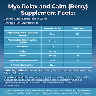 Foto 2 | Foto 2 | Suplemento Myoxcience Myo Relax & Calm Sleep Support 60 Porciones - Venta Internacional.