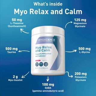 Foto 4 | Foto 4 | Suplemento Myoxcience Myo Relax & Calm Sleep Support 60 Porciones - Venta Internacional.