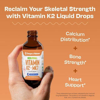 Foto 2 | Foto 2 | Suplemento Drops Of Nature Vitamin K2 Mk7 100 Mcg 60 Ml - Venta Internacional.