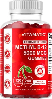 Foto 1 | Foto 1 | Suplemento: Gomitas Vitamatic Extra Strength Con Vitamina B12 De 5000 Mcg - Venta Internacional.