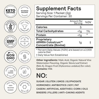 Foto 7 | Foto 7 | Suplemento Armra De Calostro En Polvo Parra Sandía 60 Porciones - Venta Internacional.