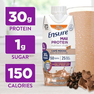 Foto 2 | Foto 2 | Nutrition Shake Ensure Max Protein Cafe Mocha 30 G De Proteína - Venta Internacional.