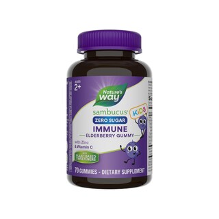 Foto 1 | Foto 1 | Gominolas Nature's Way Sambucus Zero Sugar Elderberry Kids 70u - Venta Internacional.