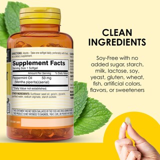 Foto 5 | Foto 5 | Suplemento De Aceite De Menta Mason Natural 50 Mg 270 Cápsulas Blandas - Venta Internacional.