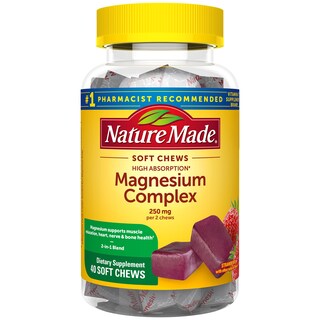 Foto 1 | Foto 1 | Suplemento De Magnesio Nature Made 250 Mg 40 Comprimidos Masticables - Venta Internacional.