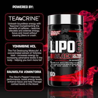 Foto 4 | Foto 4 | Suplemento Nutrex Research Lipo-6 Black Ultra Concentrate - Venta Internacional.