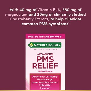 Foto 3 | Foto 3 | Complemente El Alivio Avanzado Del Síndrome Premenstrual De Nature's Bounty Optimal Solutions - Venta Internacional.