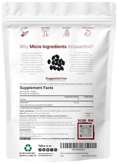 Foto 2 | Foto 2 | Suplemento Con Microingredientes: Astaxantina 24 Mg 60 Cápsulas Blandas - Venta Internacional.