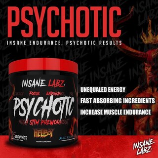 Foto 4 | Foto 4 | Polvo Para Antes Del Entrenamiento Insane Labz Hellboy Edition 875 G - Venta Internacional.