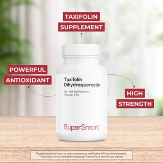 Foto 2 | Foto 2 | Suplemento Supersmart Taxifolina Dihidroquercetina 60 Mg 100 Comprimidos - Venta Internacional.