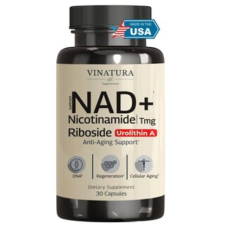 Foto 1 | Foto 1 | Suplemento Vinatura Nad+ Ribósido De Nicotinamida 300 Mg 30 Cápsulas - Venta Internacional.