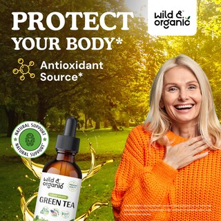 Foto 2 | Foto 2 | Suplemento Antioxidante De Extracto De Té Verde Orgánico Y Silvestre De 60 Ml - Venta Internacional.