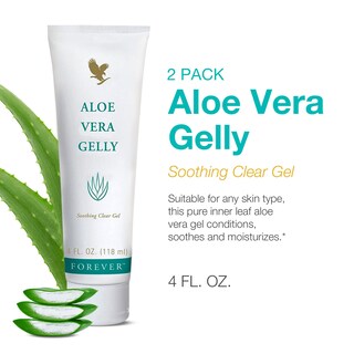 Foto 2 | Foto 2 | Gel Puro De Gel De Aloe Vera Forever Living Para Cuidado De La Piel 120 Ml 2 Unidades - Venta Internacional.
