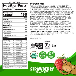 Foto 2 | Foto 2 | Batido Nutricional De Proteínas Orgain Organic Kids Fresa 8g - Venta Internacional.