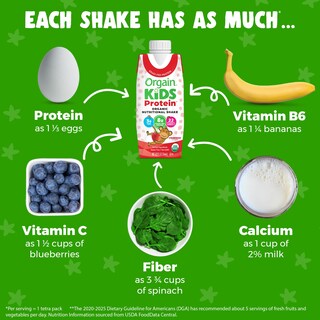 Foto 6 | Foto 6 | Batido Nutricional De Proteínas Orgain Organic Kids Fresa 8g - Venta Internacional.