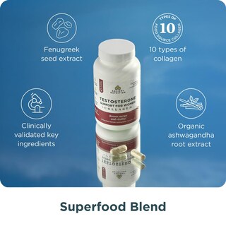 Foto 2 | Foto 2 | Suplemento Ancient Nutrition Apoyo Con Testosterona Y Colágeno - Venta Internacional.