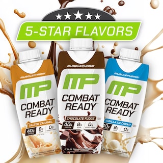Foto 6 | Foto 6 | Batido Proteico Musclepharm Combat Ready 40 G Proteína Y Caramelo Salado - Venta Internacional.
