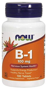 Foto 1 | Foto 1 | Tabletas De 100 Mg De Vitamina B-1 (tiamina) Now Foods 100 X 2 - Venta Internacional.