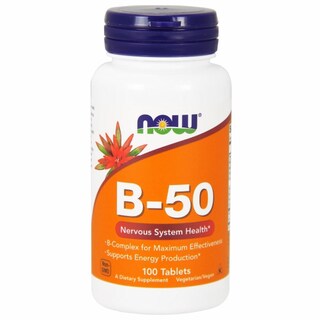 Foto 1 | Foto 1 | Venta Internacional - Suplemento Now Foods Vitamina B-50 100 Caps 6 Frascos