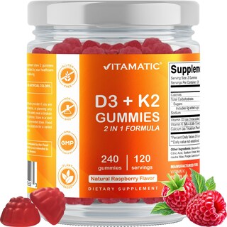 Foto 1 | Foto 1 | Complemente La Vitamina D3 K2 Vitamática Con Gomitas De Calcio - Venta Internacional.