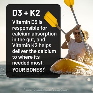 Foto 2 | Foto 2 | Suplemento Naturewise De Vitamina D3 1000 Ui + K2 (mk7) 100 Mcg - Venta Internacional.