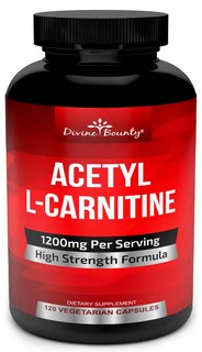 Foto 1 | Foto 1 | Suplemento Divine Bounty Acetil L-carnitina 1200 Mg 120 Cápsulas - Venta Internacional.