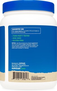 Foto 4 | Foto 4 | Proteína De Guisante En Polvo Nutricost Organic 454 G Sin Sabor - Venta Internacional.