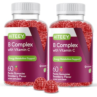 Foto 1 | Foto 1 | Gomitas Con Complejo De Vitamina B Viteey Energy Metabolism Support - Venta Internacional.