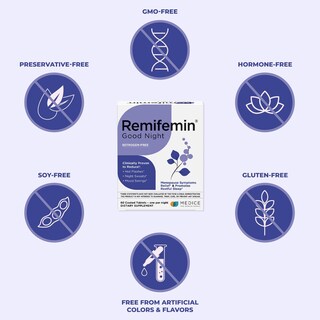 Foto 7 | Foto 7 | Menopause Relief Remifemin Good Night 60 Comprimidos - Venta Internacional.