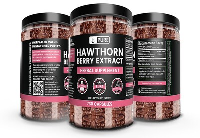 Foto 4 | Foto 4 | Suplemento Dietético Pure Original Ingredients Hawthorn 730 Cápsulas - Venta Internacional.