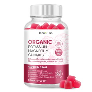 Foto 1 | Foto 1 | Complemente Las Gomitas De Potasio Y Magnesio Bionerlab Con Vitamina D3 - Venta Internacional.
