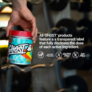 Foto 5 | Foto 5 | Intra Workout Powder Ghost Con Sabor A Limón Y Lima 20 Porciones - Venta Internacional.