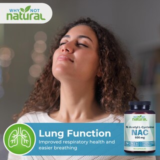 Foto 6 | Foto 6 | Suplemento Nac De 600 Mg De N-acetilcisteína En Cápsulas ¿por Qué No De Forma Natural? - Venta Internacional.