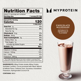 Foto 7 | Foto 7 | Proteína En Polvo Myprotein Impact Whey Isolate 1 Kg De Chocolate - Venta Internacional.