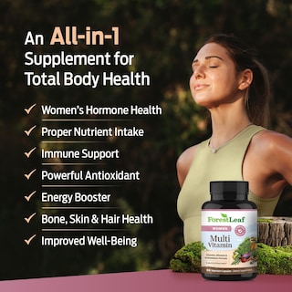 Foto 6 | Foto 6 | Multivitamínico Forestleaf Daily Vitamin Para Mujer 60 Cápsulas - Venta Internacional.