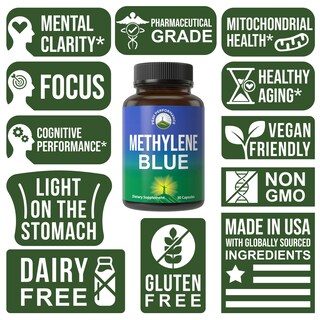 Foto 4 | Foto 4 | Suplemento Peak Performance Cápsulas De Azul De Metileno Veganas - Venta Internacional.