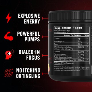 Foto 4 | Foto 4 | Pre Workout Powder Pescience Prolific Para Hombres Y Mujeres 40 Dosis - Venta Internacional.
