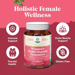 Foto 3 | Foto 3 | Gomitas Multivitamínicas Natures Craft Women Energy Immunity 90 - Venta Internacional.