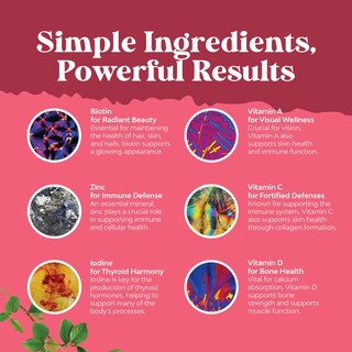 Foto 4 | Foto 4 | Gomitas Multivitamínicas Natures Craft Women Energy Immunity 90 - Venta Internacional.