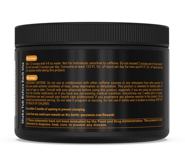 Foto 6 | Foto 6 | Suplemento Termogénico De Alfamina Escience Antes Del Entrenamiento 60 Dosis - Venta Internacional.