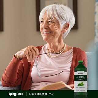 Foto 6 | Foto 6 | Suplemento De Clorofila Líquida Piping Rock 100 Mg Menta 473 Ml - Venta Internacional.