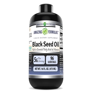 Foto 1 | Foto 1 | Aceite De Semillas Negras Supplement Amazing Formulas 473 Ml - Venta Internacional.