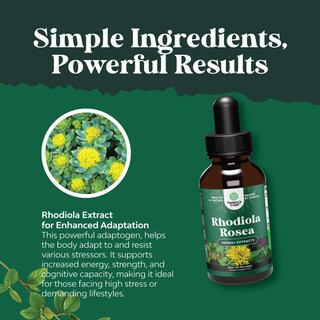 Foto 6 | Foto 6 | Tintura De Rhodiola Rosea Supplement Natures Craft 120 Ml - Venta Internacional.