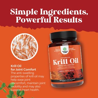 Foto 5 | Foto 5 | Suplemento De Aceite De Krill Antártico De Natures Craft 500 Mg Cápsulas Blandas - Venta Internacional.