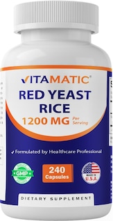 Foto 1 | Foto 1 | Suplemento Vitamático De Levadura Roja De Arroz 1200 Mg 240 Cápsulas Vegetarianas - Venta Internacional.